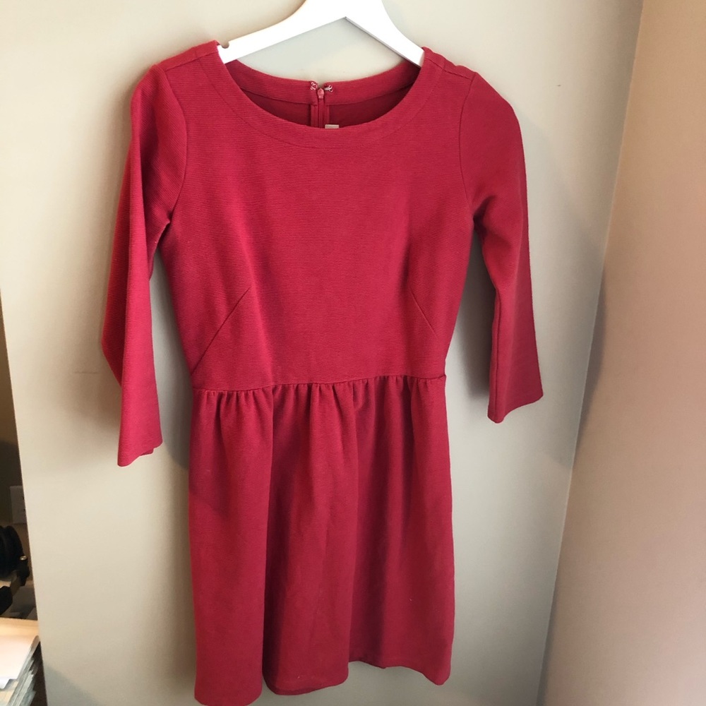 LOFT Size 2 Coral Babydoll Dress